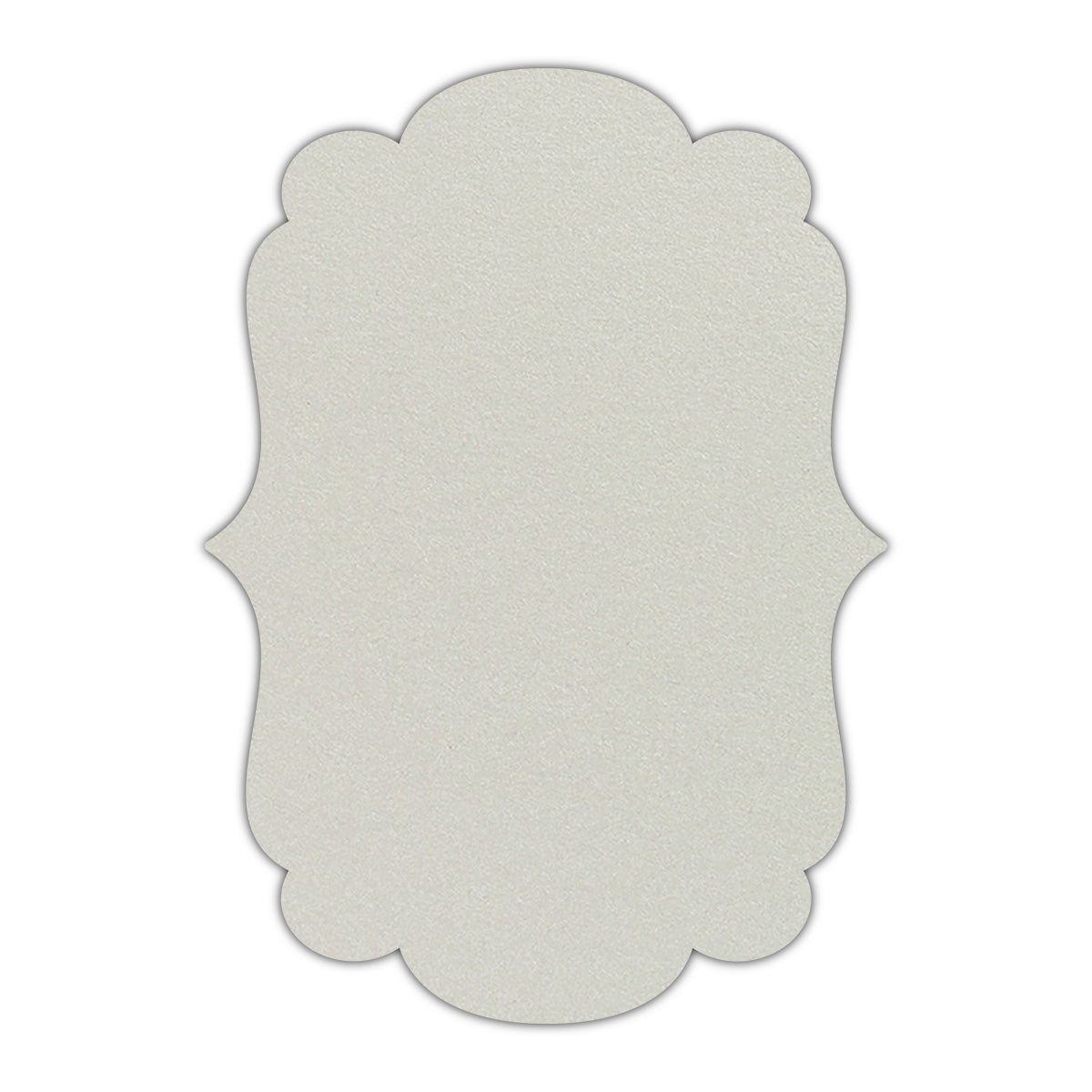 CMYK Print on Shimmer Lustre Cardstock | Shape P1 | 7" x 7"