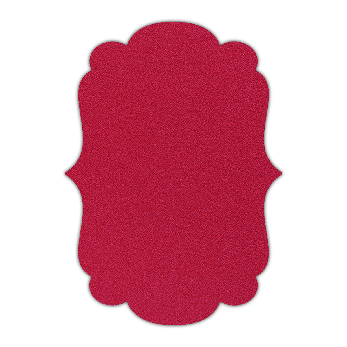 CMYK Print on Shimmer Magma Cardstock | Shape P1 | 3" x 4"