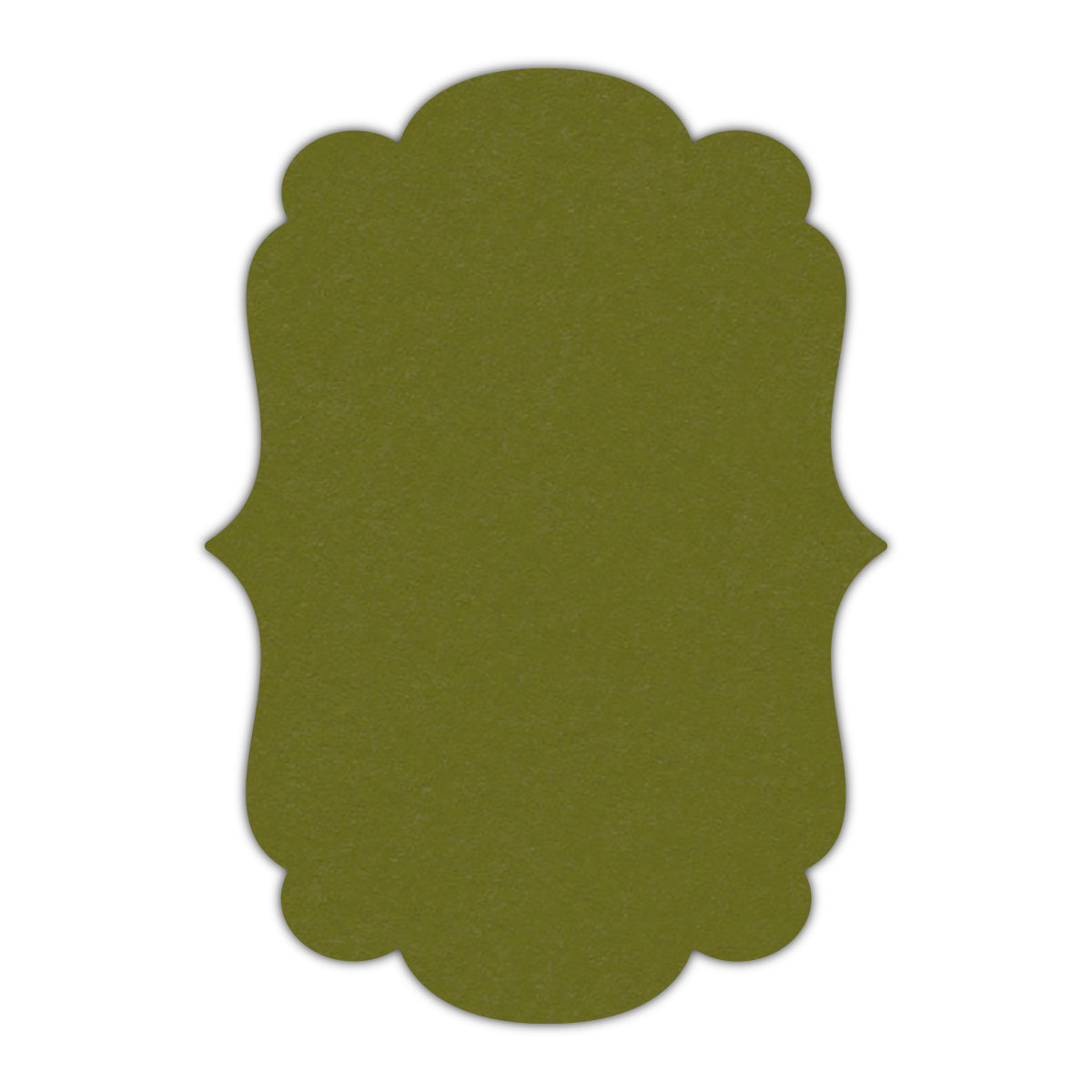 CMYK Print on Meadow Cardstock | Shape P1 | 2" x 3.5"