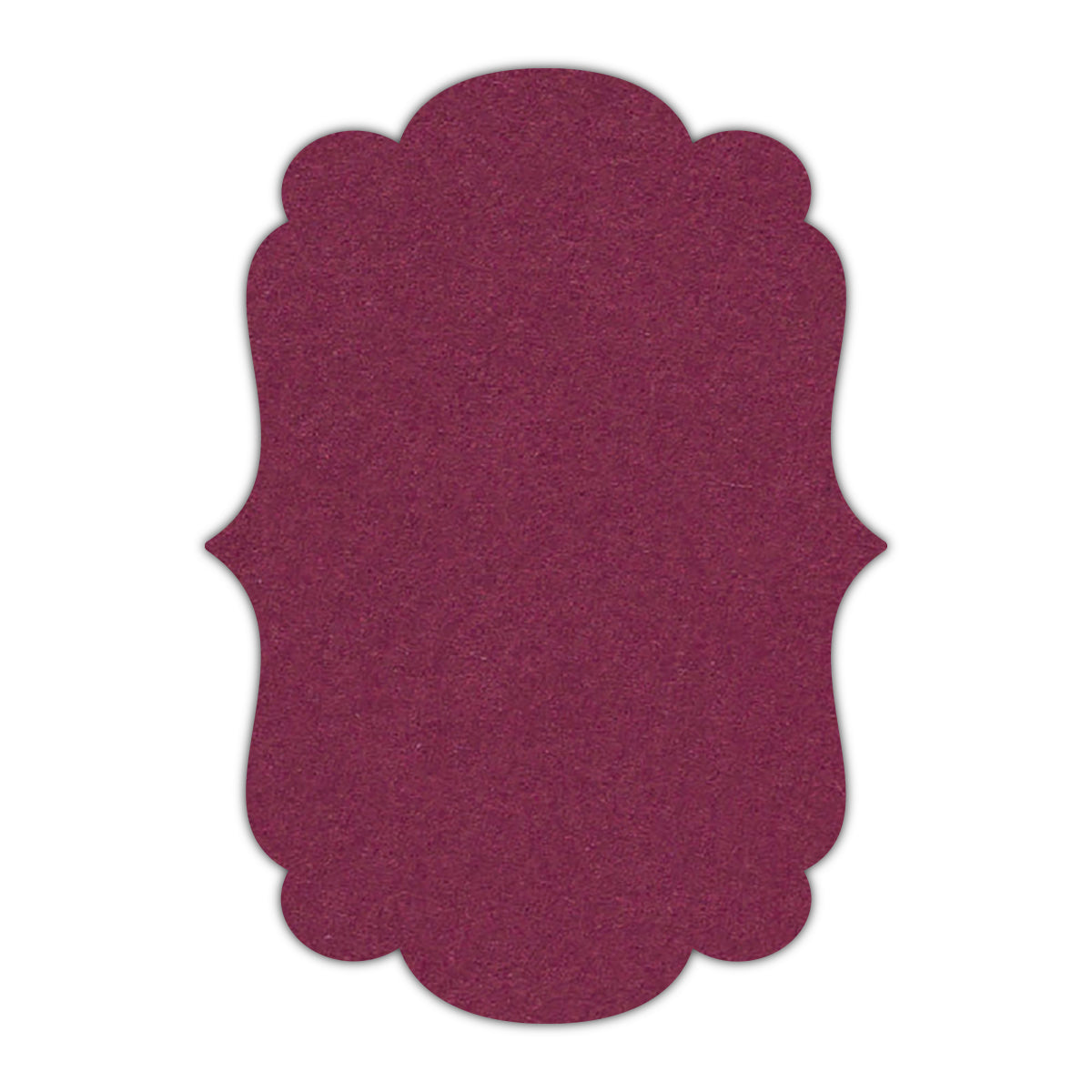 CMYK Print on Orchid Cardstock | Shape P1 | 3" x 5"