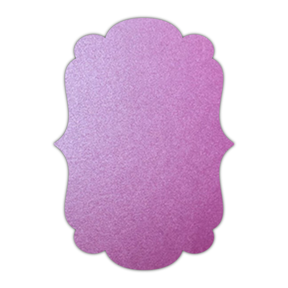 CMYK Print on Shimmer Punch Cardstock | Shape P1 | 3.75" x 3.75"