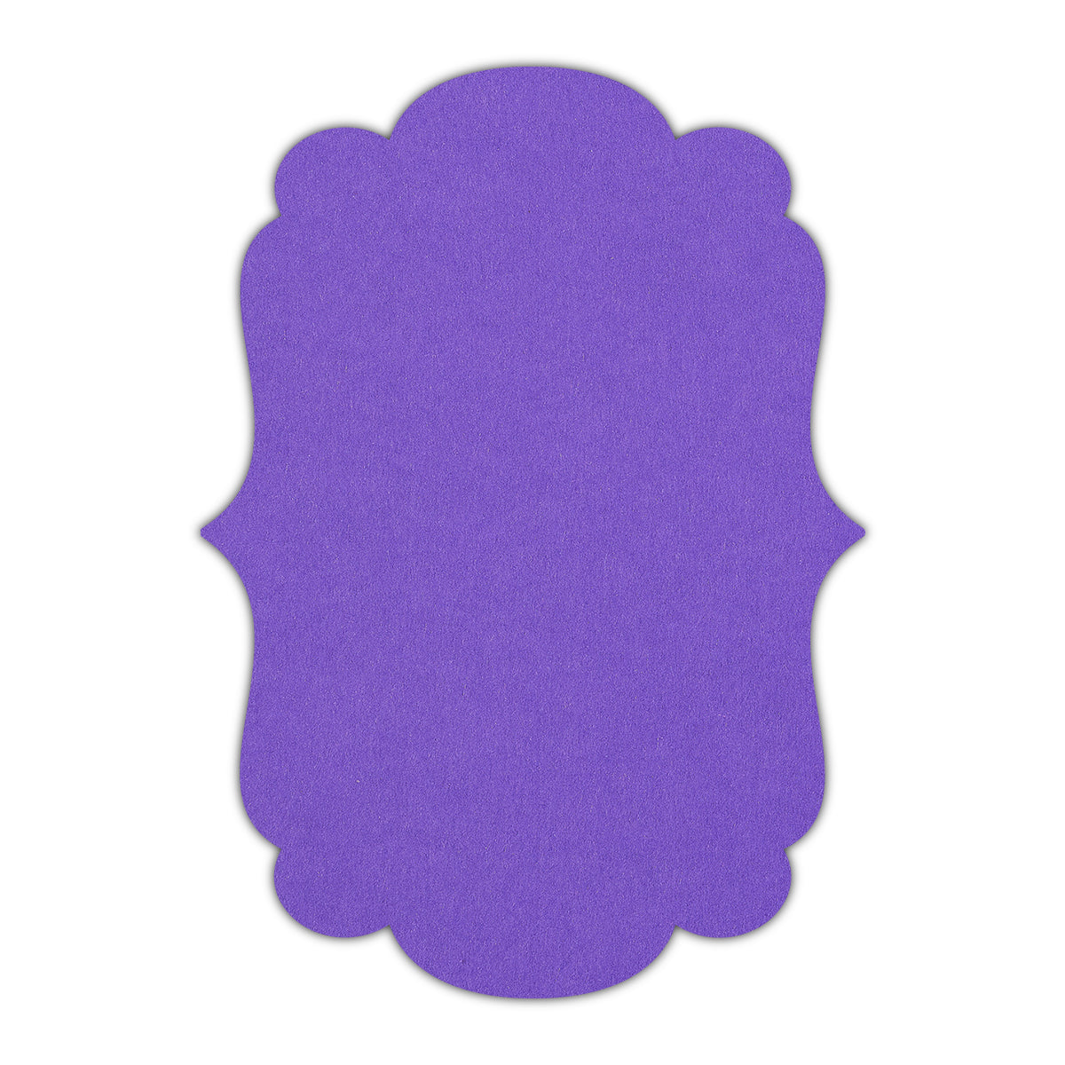 CMYK Print on Purple Cardstock | Shape P1 | 5" x 8"
