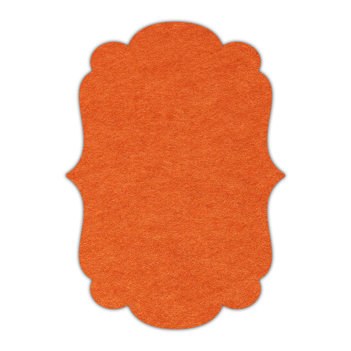 CMYK Print on Rust Cardstock | Shape P1 | 5" x 8"