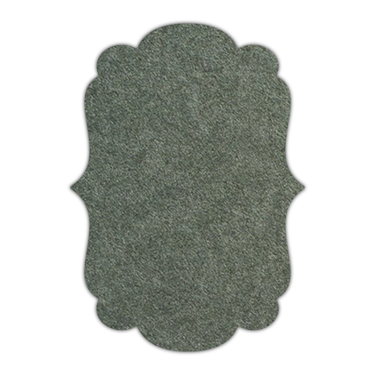 CMYK Print on Seedling Green Cardstock | Shape P1 | 3" x 5"