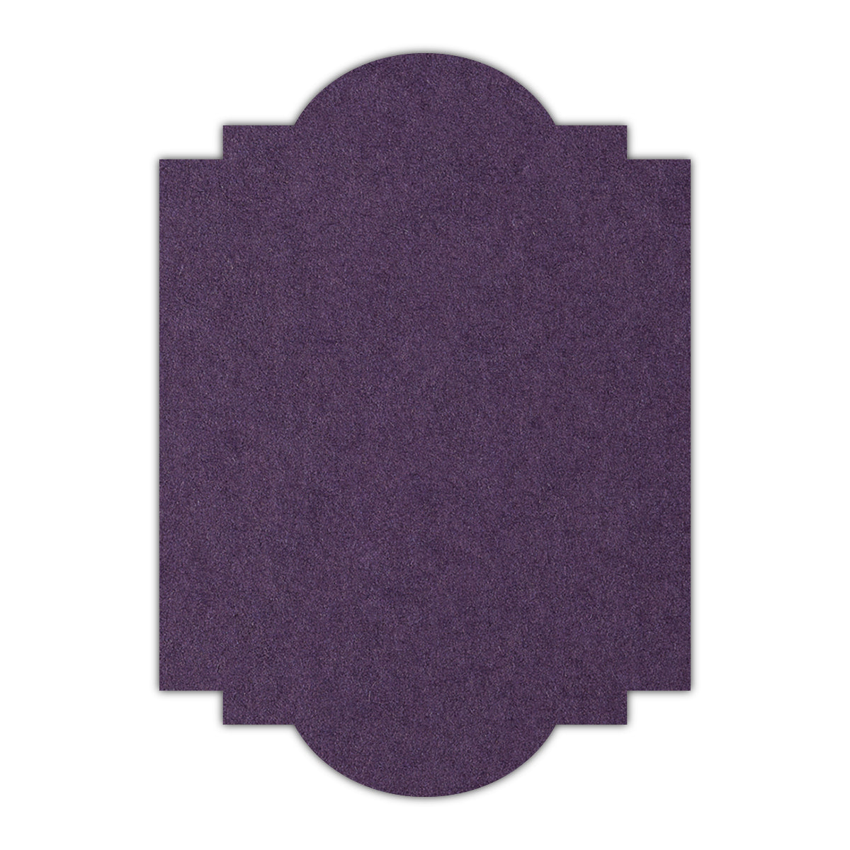 CMYK Print on Amethyst Cardstock | Shape P20 | 3" x 4"