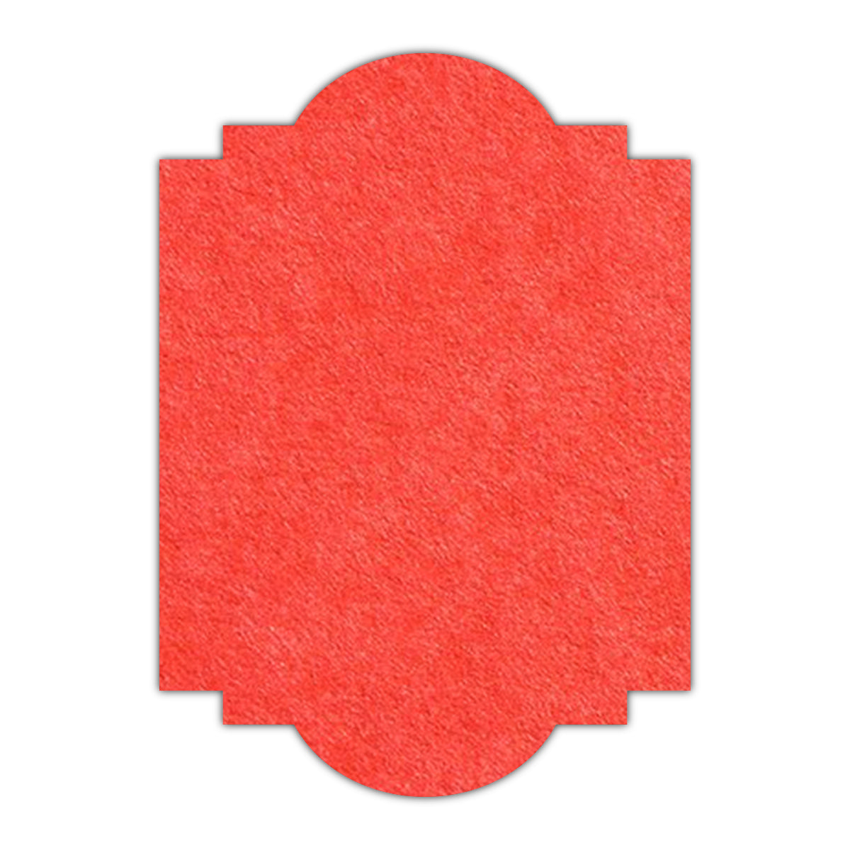 CMYK Print on Cayenne Cardstock | Shape P20 | 3.5" x 5"