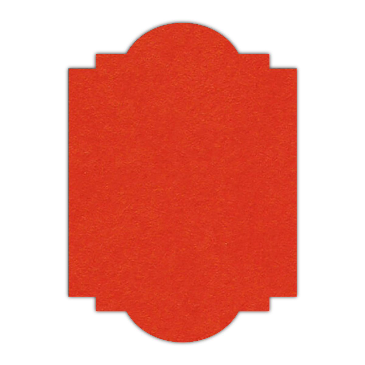 CMYK Print on Chili Pepper Cardstock | Shape P20 | 4.25" x 5.5"