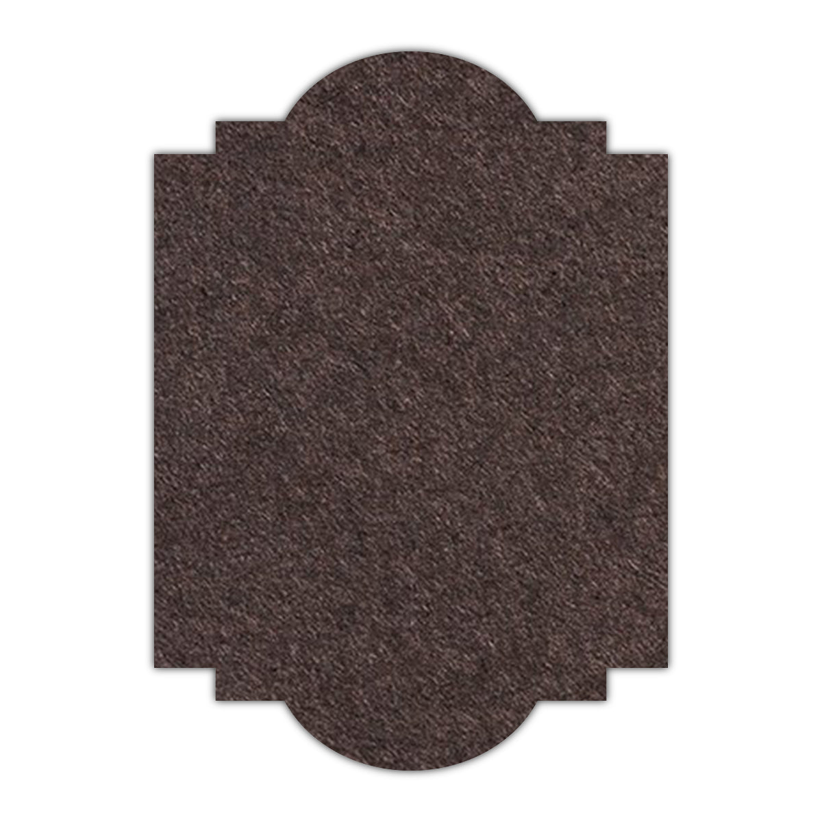 CMYK Print on Chocolate Cardstock | Shape P20 | 2" x 3"