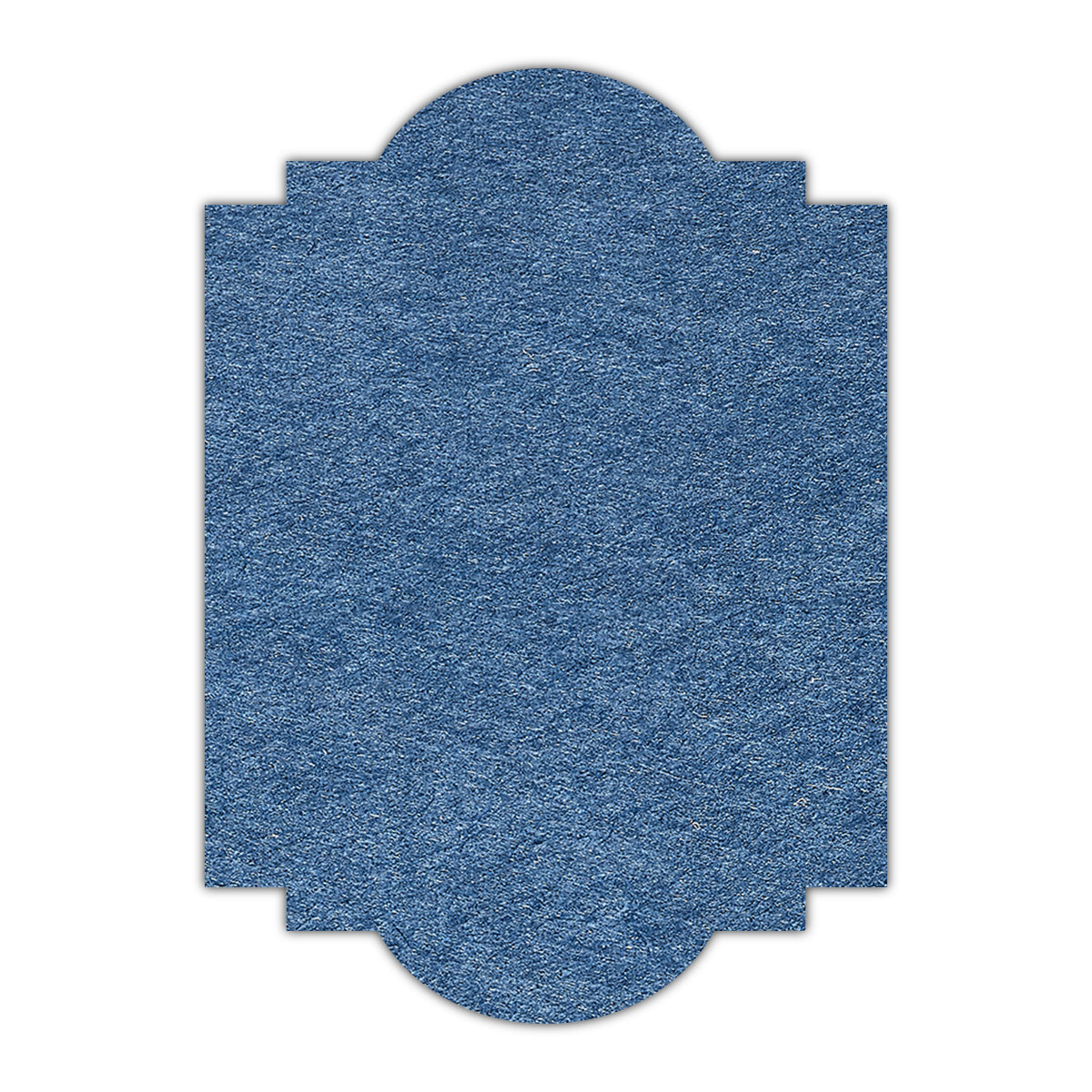 CMYK Print on Cobalt Cardstock | Shape P20 | 6" x 9"