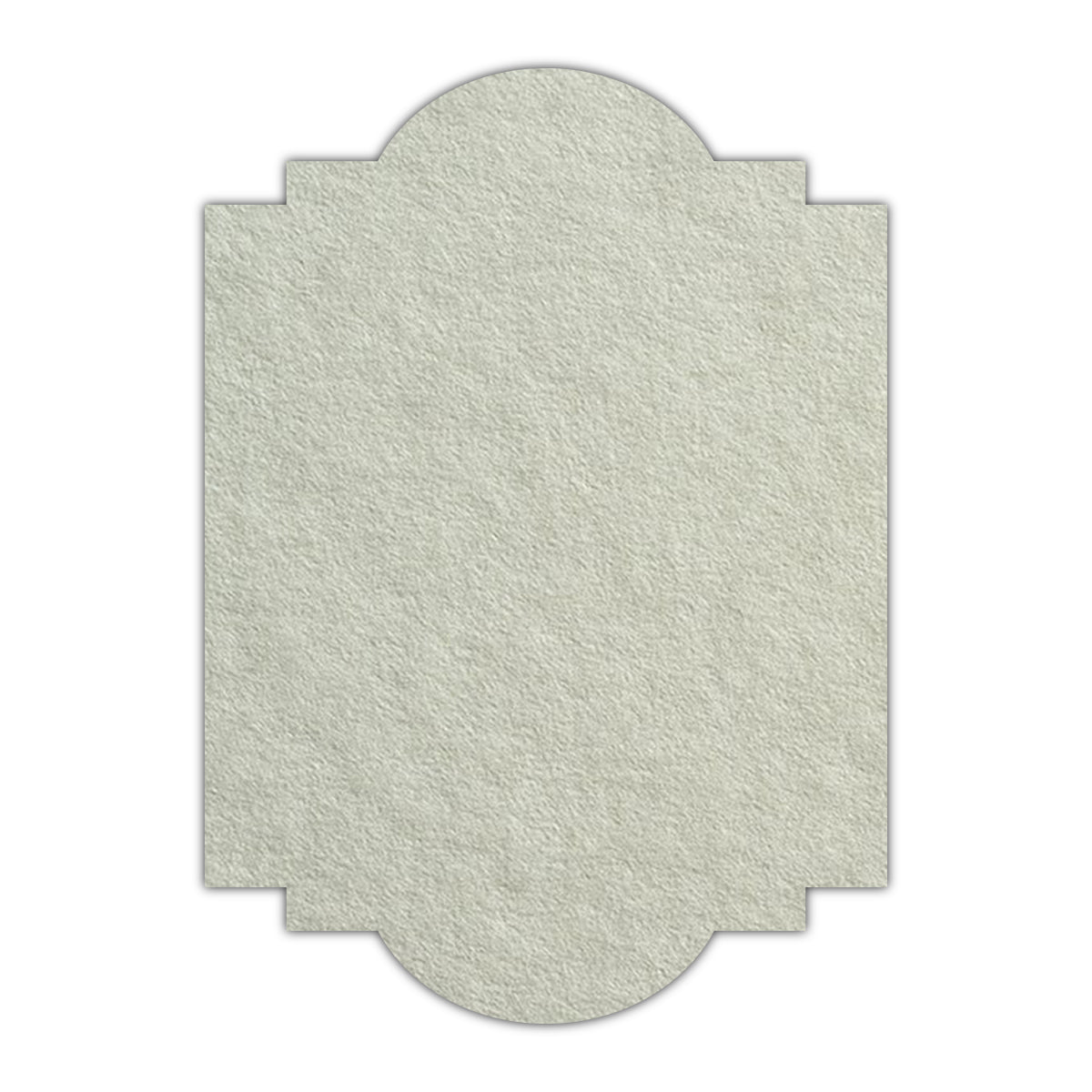 CMYK Print on Light Moss Cardstock | Shape P20 | 11" x 14"