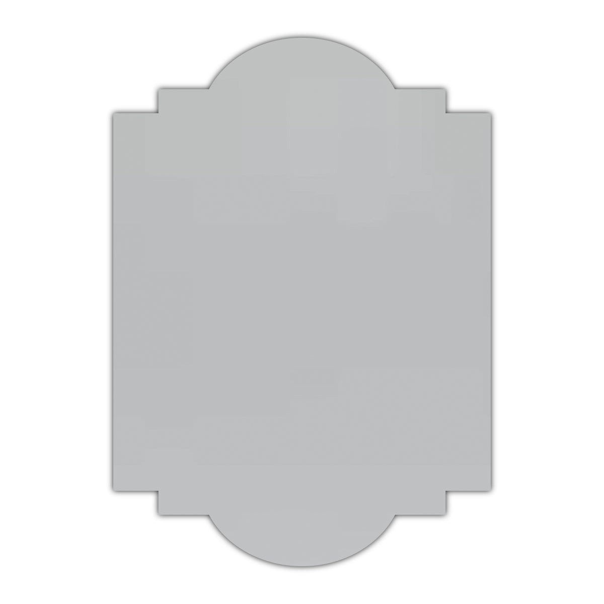 CMYK Print on Shimmer Silver Cardstock | Shape P20 | 11" x 14"