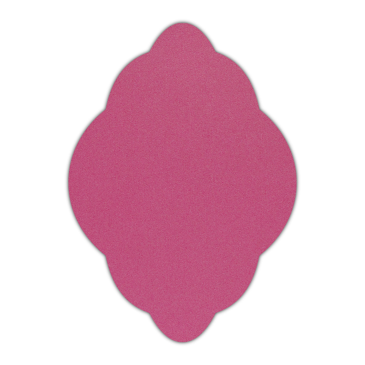 CMYK Print on Shimmer Azalea Cardstock | Shape P21 | 12" x 18"