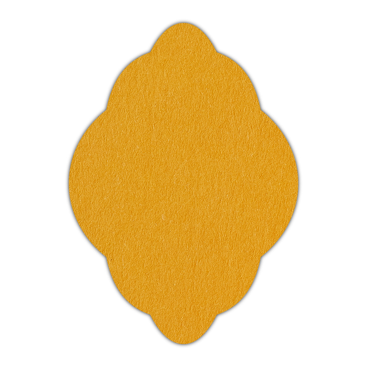 CMYK Print on Citrine Cardstock | Shape P21 | 2.5" x 3.5"