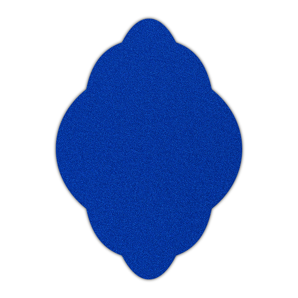 CMYK Print on Shimmer Electric Blue Cardstock | Shape P21 | 6" x 9"