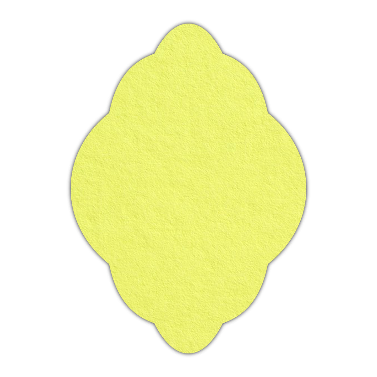 CMYK Print on Key Lime Cardstock | Shape P21 | 12" x 18"