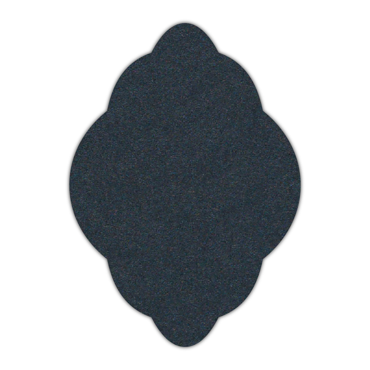 CMYK Print on Navy Blue Cardstock | Shape P21 | 11" x 17"