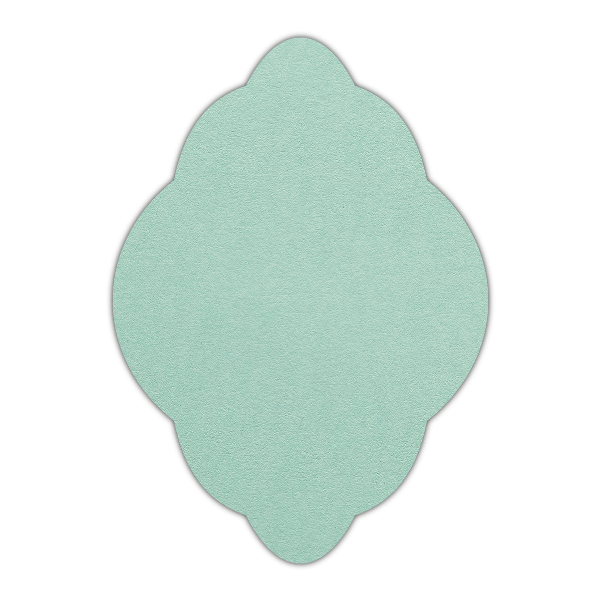 CMYK Print on Park Green Cardstock | Shape P21 | 11" x 14"