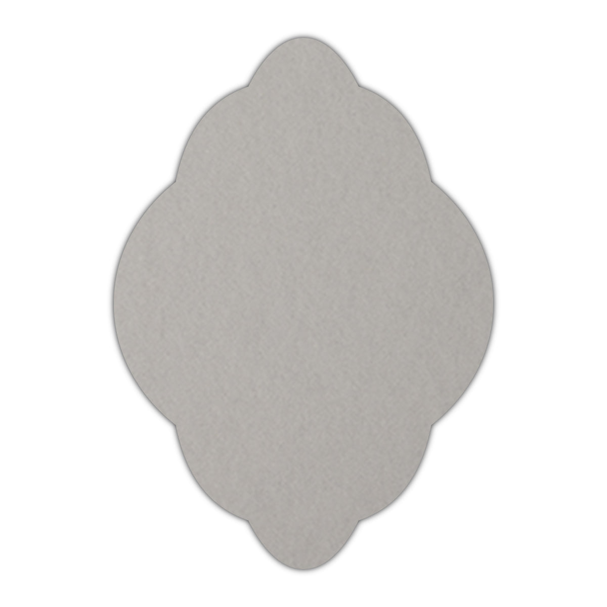 CMYK Print on Real Grey Cardstock | Shape P21 | 8" x 10"