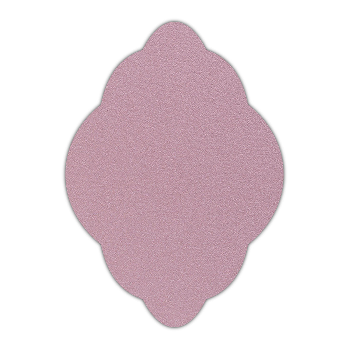 CMYK Print on Shimmer Rose Gold Cardstock | Shape P21 | 8" x 10"