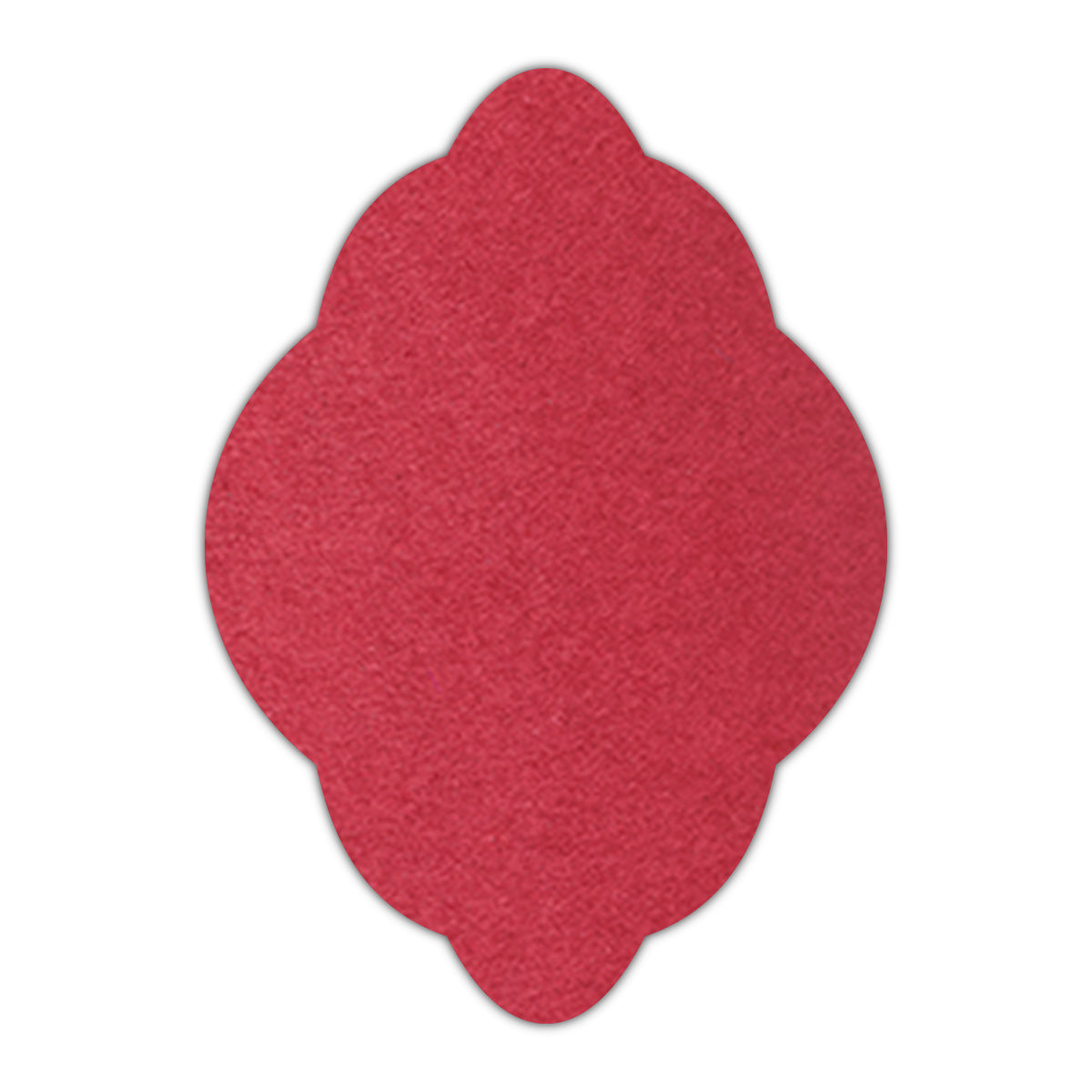 CMYK Print on Scarlet Cardstock | Shape P21 | 2.5" x 3.5"