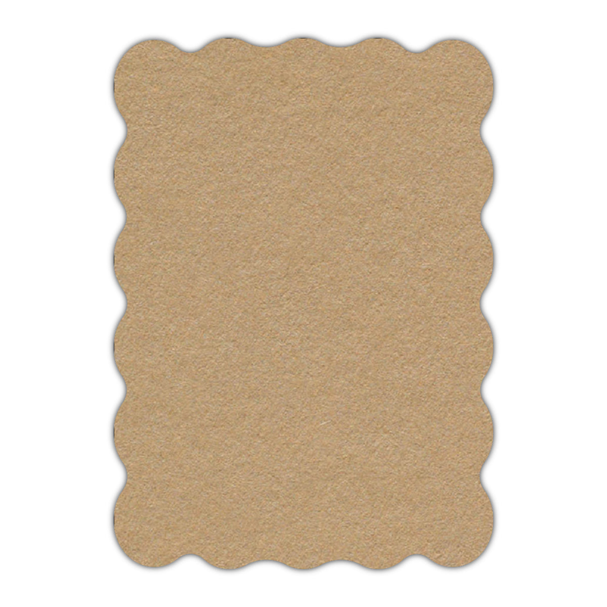 CMYK Print on Camel Cardstock | Shape P22 | 5" x 7"