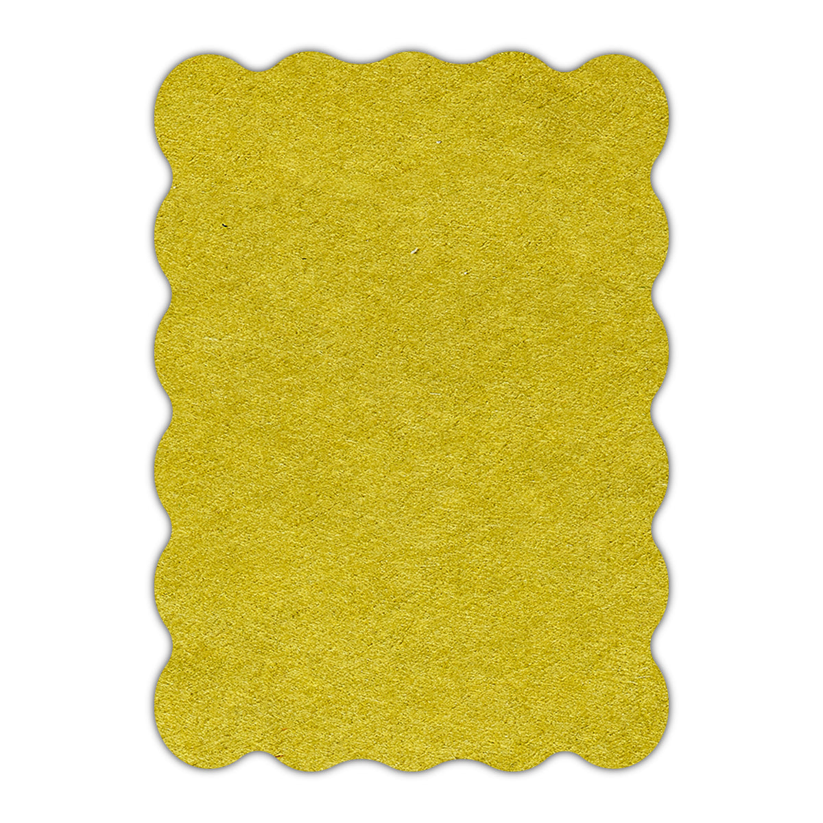 CMYK Print on Chartreuse Cardstock | Shape P22 | 5.5" x 8.5"