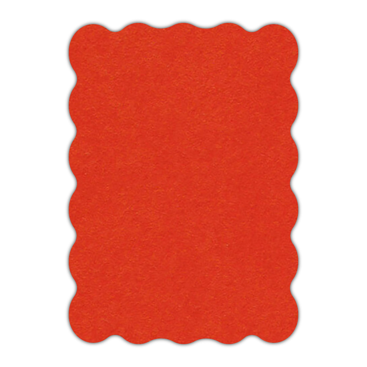 CMYK Print on Chili Pepper Cardstock | Shape P22 | 2" x 3.5"