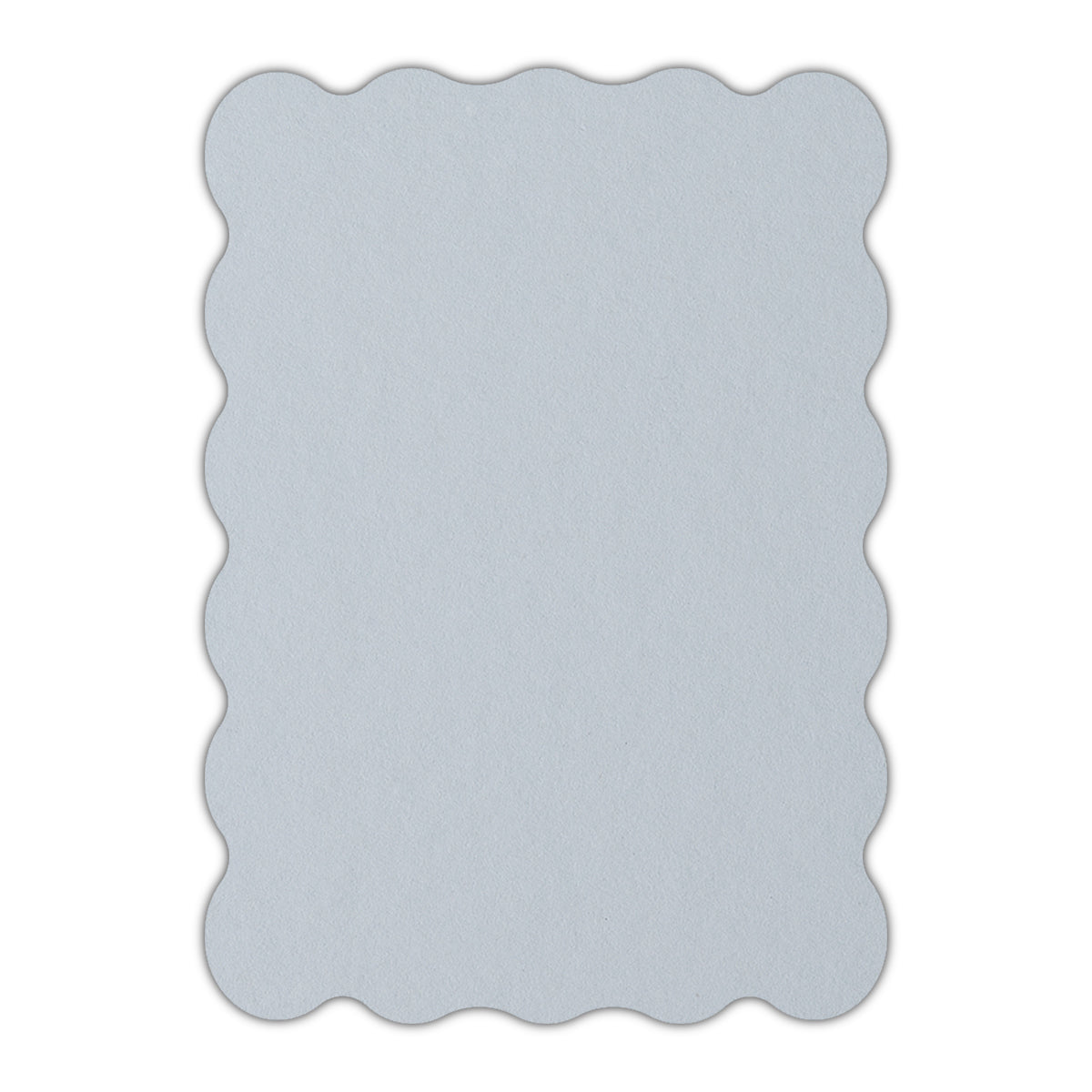 CMYK Print on Cool Blue Cardstock | Shape P22 | 11" x 14"
