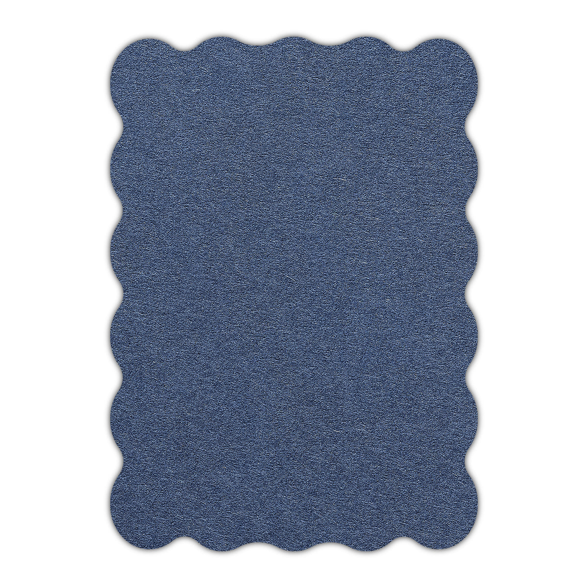 CMYK Print on Imperial Blue Cardstock | Shape P22 | 5" x 8"