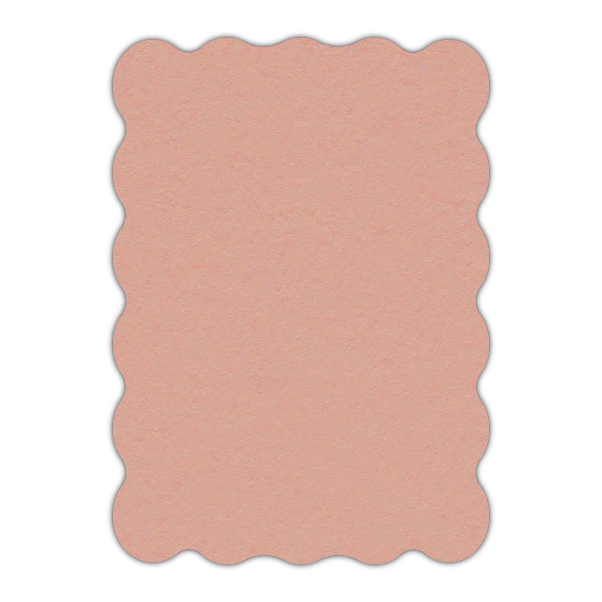 CMYK Print on Old Rose Cardstock | Shape P22 | 3.5" x 5"