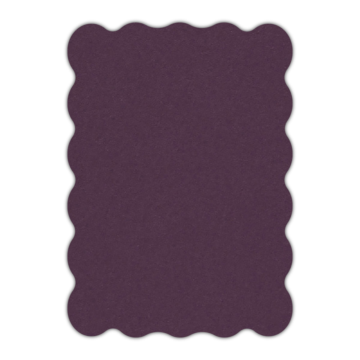 CMYK Print on Prune Cardstock | Shape P22 | 8.5" x 11"