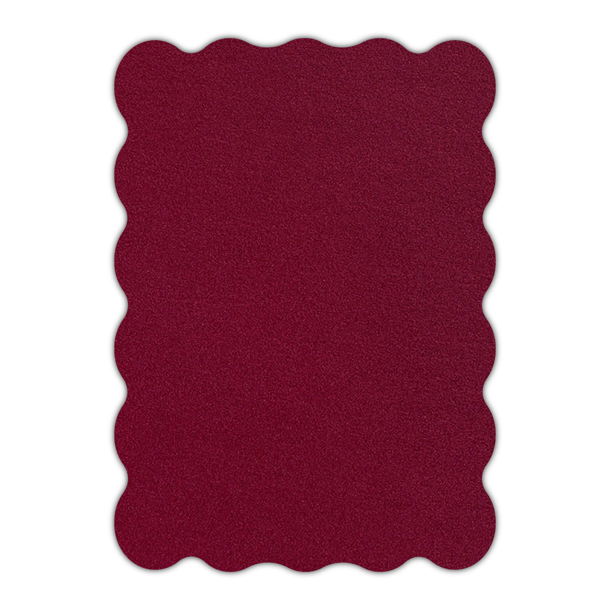 CMYK Print on Shimmer Red Lacquer Cardstock | Shape P22 | 5" x 8"
