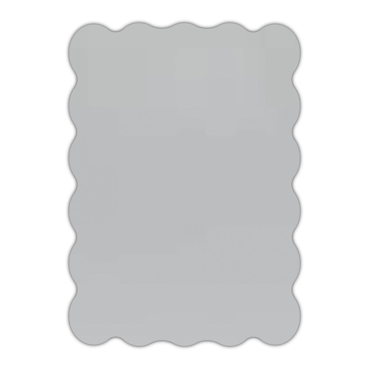 CMYK Print on Shimmer Silver Cardstock | Shape P22 | 5" x 8"