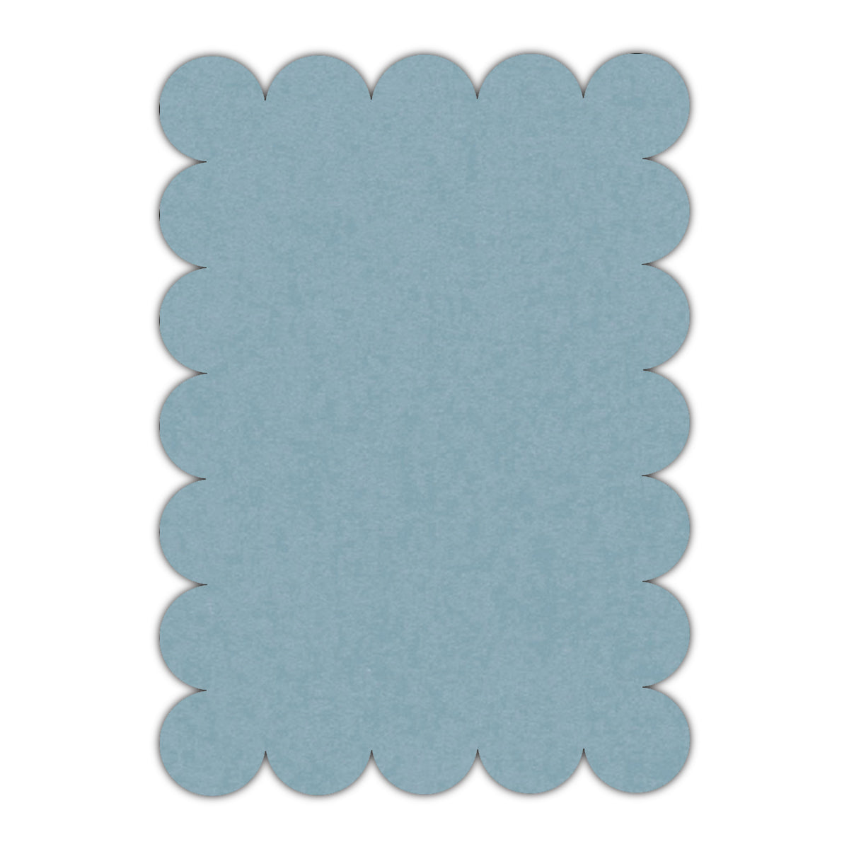 CMYK Print on Baltic Sea Cardstock | Shape P23 | 5" x 8"