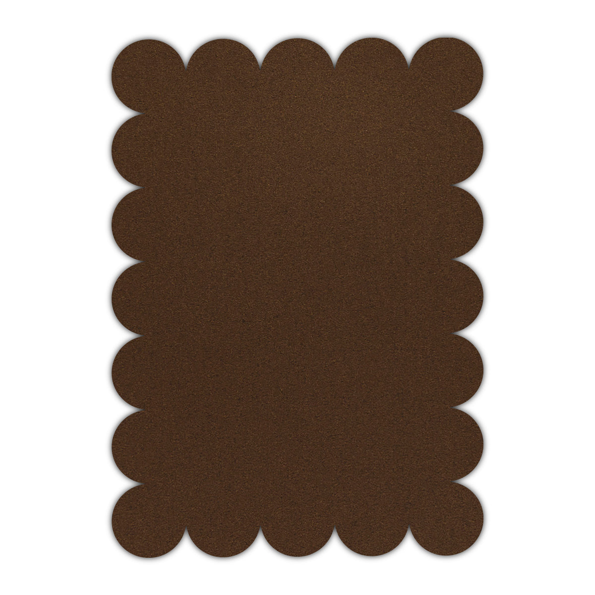 CMYK Print on Shimmer Bronze Cardstock | Shape P23 | 2" x 3.5"