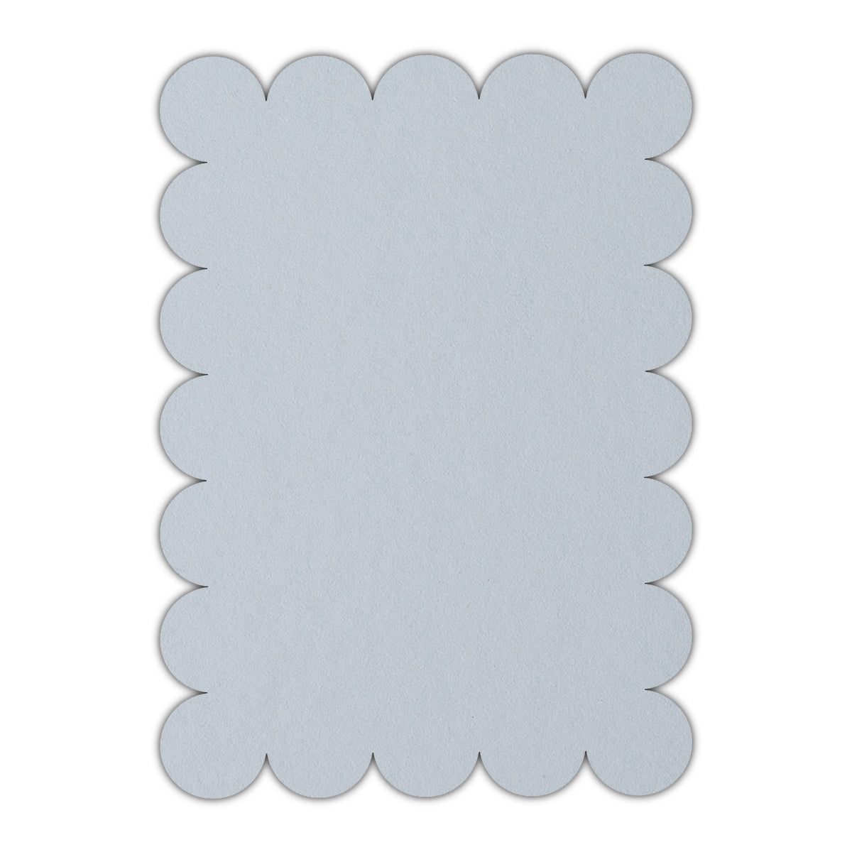 CMYK Print on Cool Blue Cardstock | Shape P23 | 6" x 9"