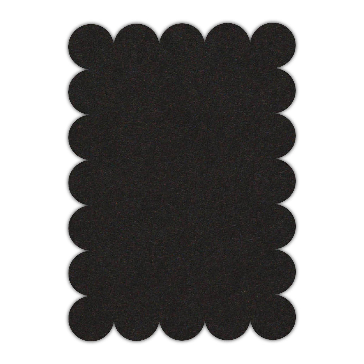 CMYK Print on Deep Black Cardstock | Shape P23 | 8.5" x 11"