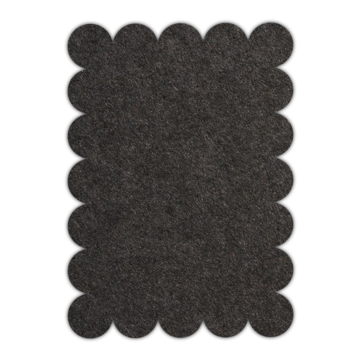 CMYK Print on Licorice Black Cardstock | Shape P23 | 3" x 5"