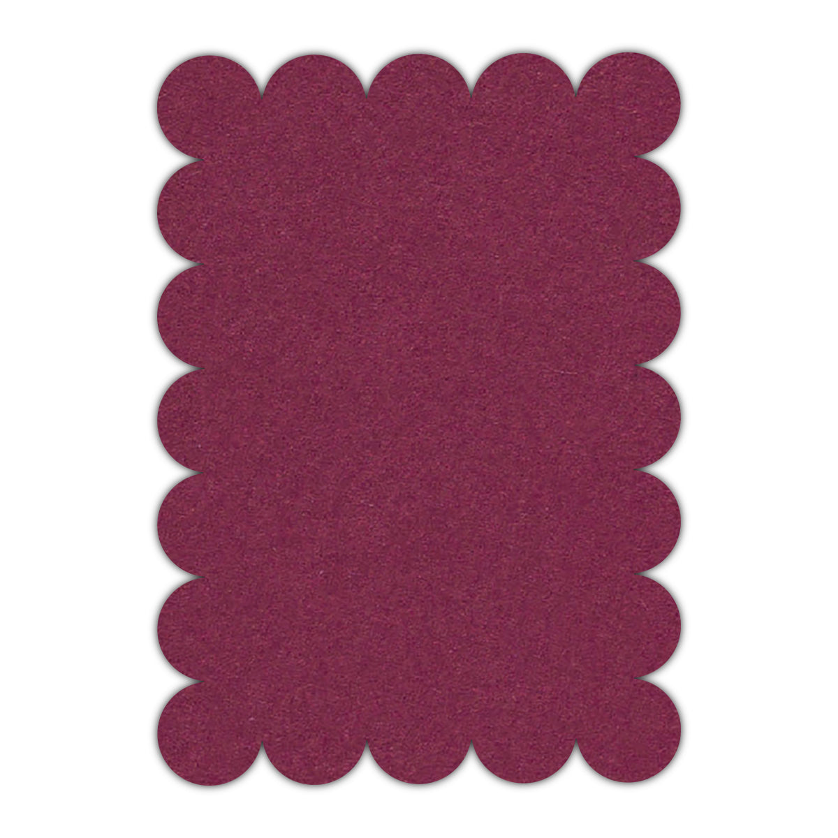 CMYK Print on Orchid Cardstock | Shape P23 | 3.5" x 5"