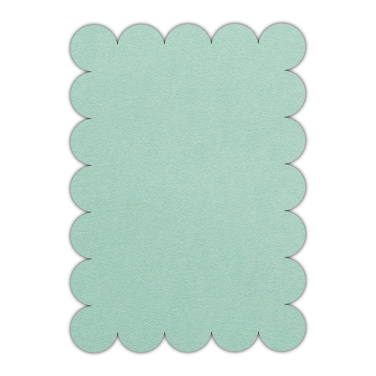 CMYK Print on Park Green Cardstock | Shape P23 | 5.5" x 8.5"