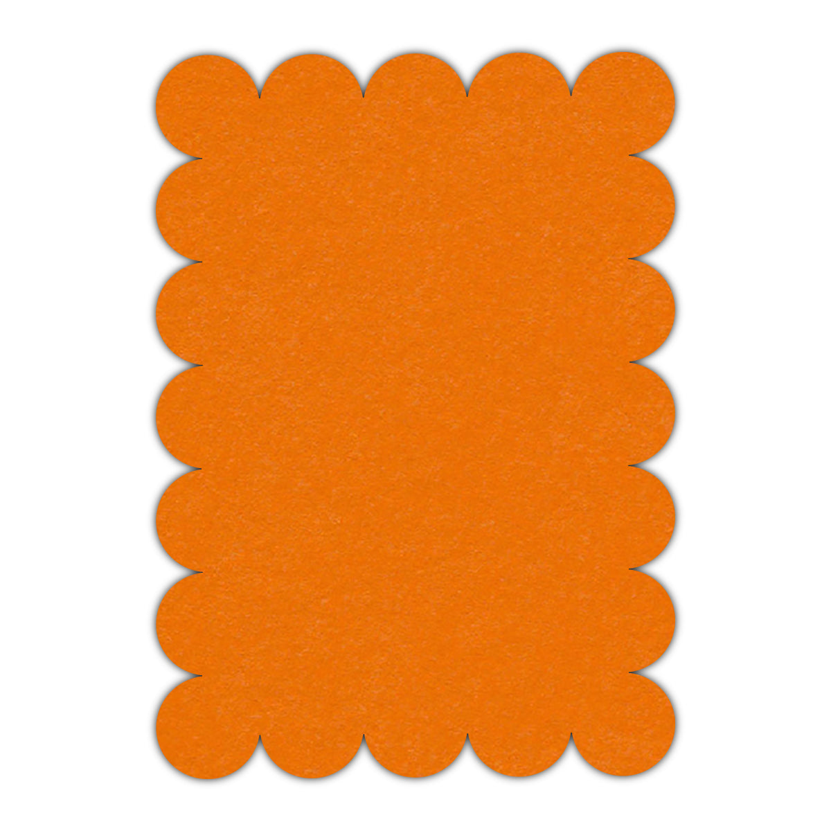 CMYK Print on Pumpkin Cardstock | Shape P23 | 12" x 18"
