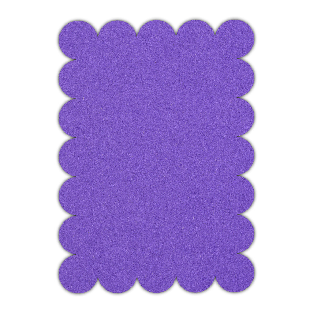 CMYK Print on Purple Cardstock | Shape P23 | 6" x 9"