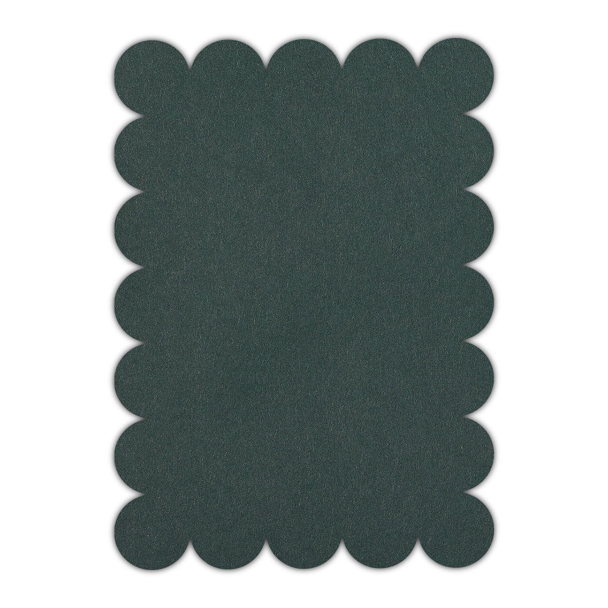 CMYK Print on Racing Green Cardstock | Shape P23 | 2.5" x 3.5"