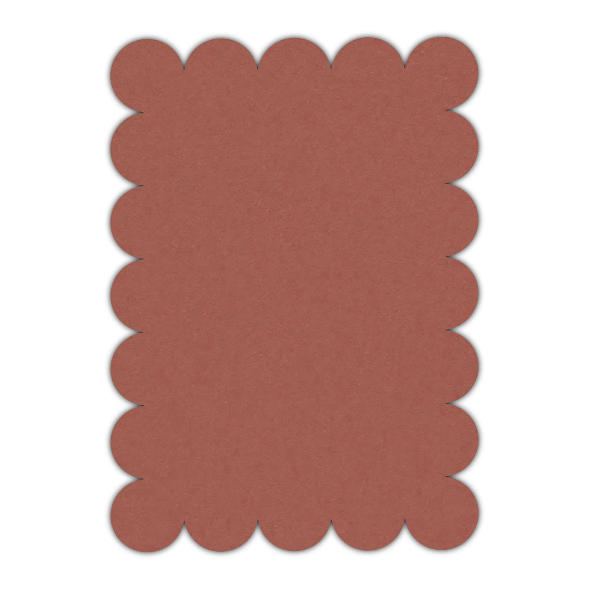 CMYK Print on Rosebud Cardstock | Shape P23 | 5" x 7"