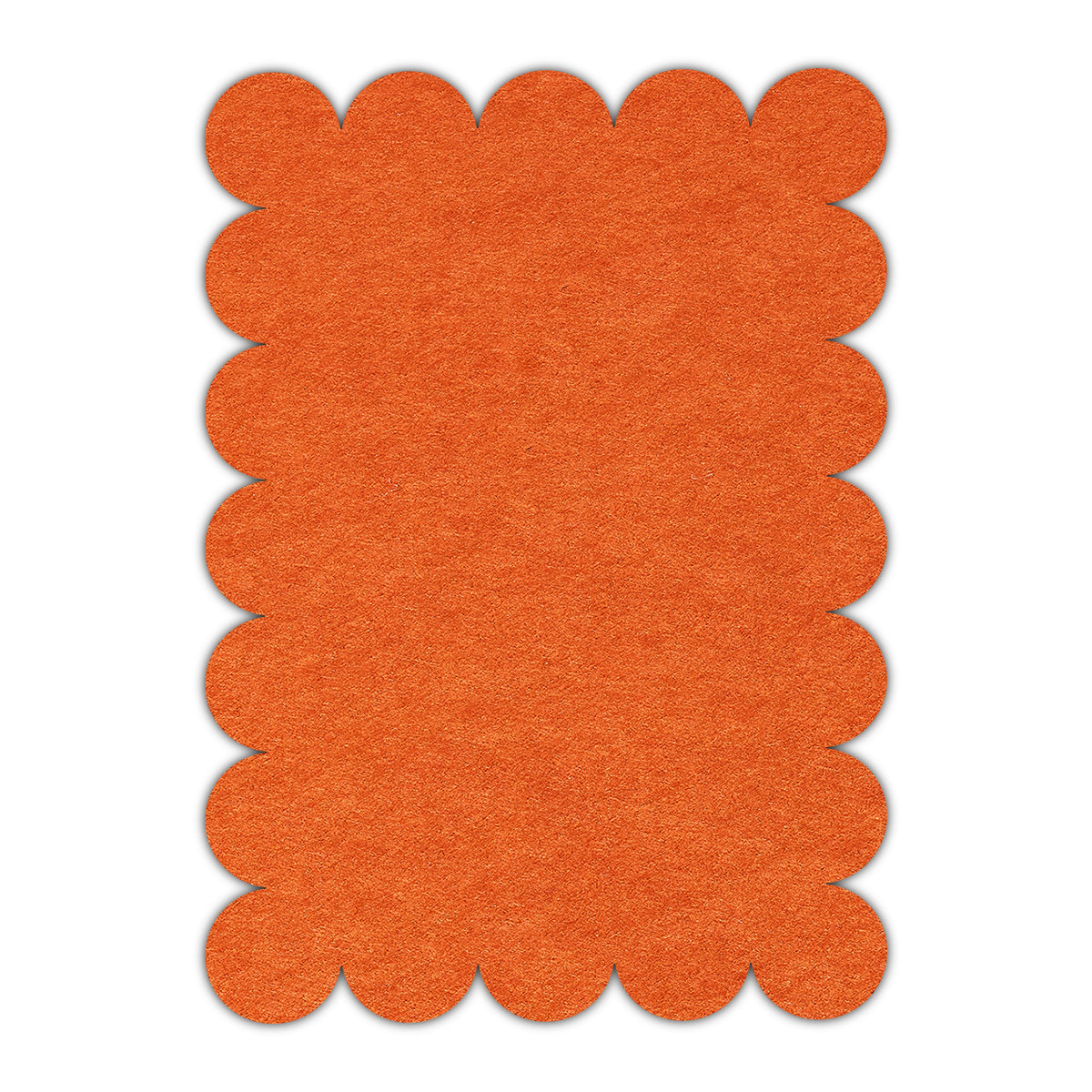 CMYK Print on Rust Cardstock | Shape P23 | 11" x 14"