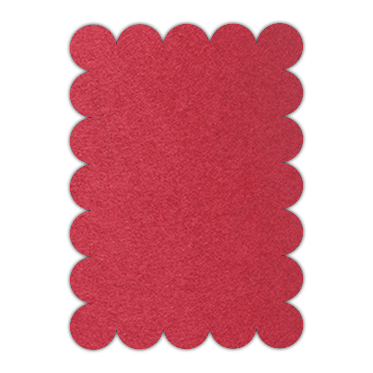 CMYK Print on Scarlet Cardstock | Shape P23 | 8" x 10"