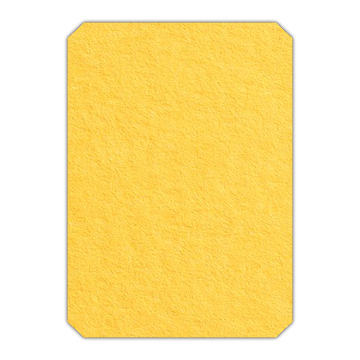 CMYK Print on Canary Yellow Cardstock | Shape P24 | 11" x 17"