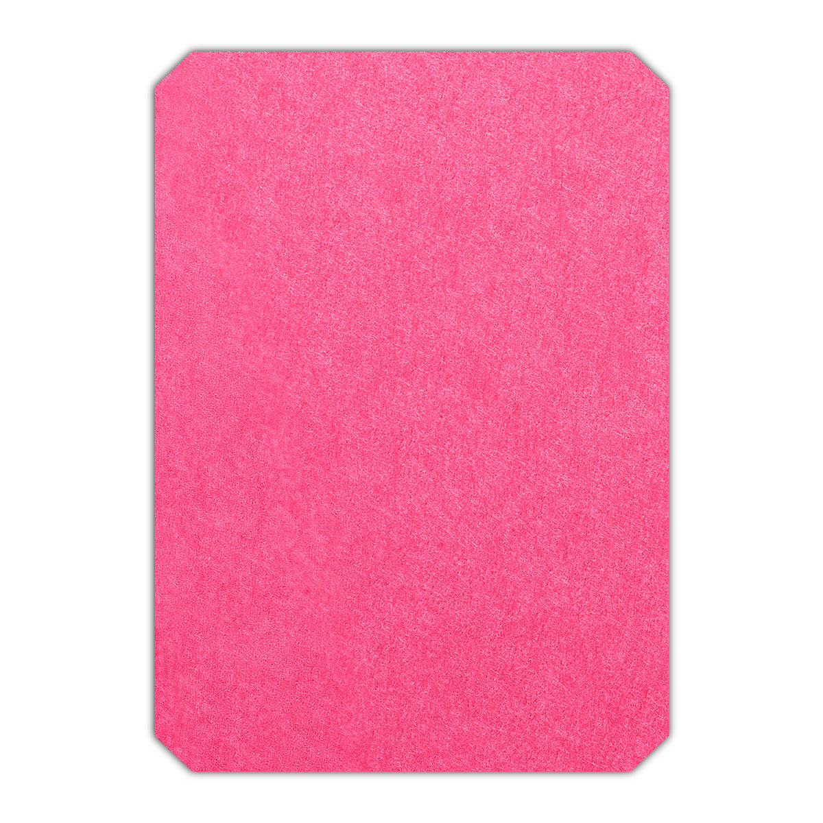 CMYK Print on Hot Pink Cardstock | Shape P24 | 6" x 9"