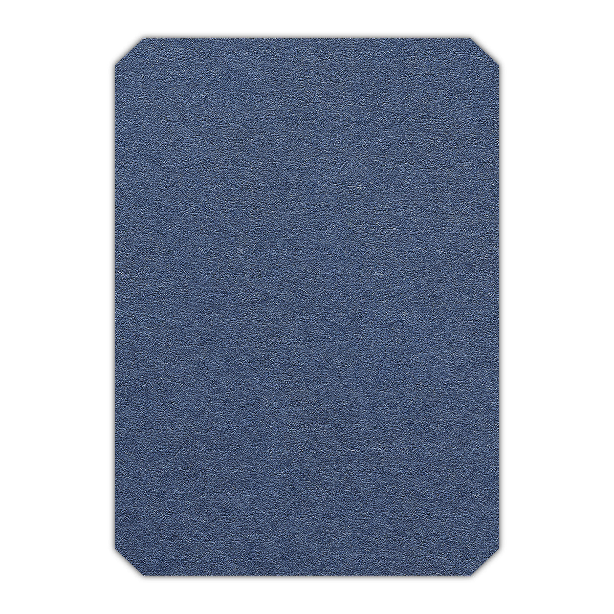 CMYK Print on Imperial Blue Cardstock | Shape P24 | 2.5" x 3.5"