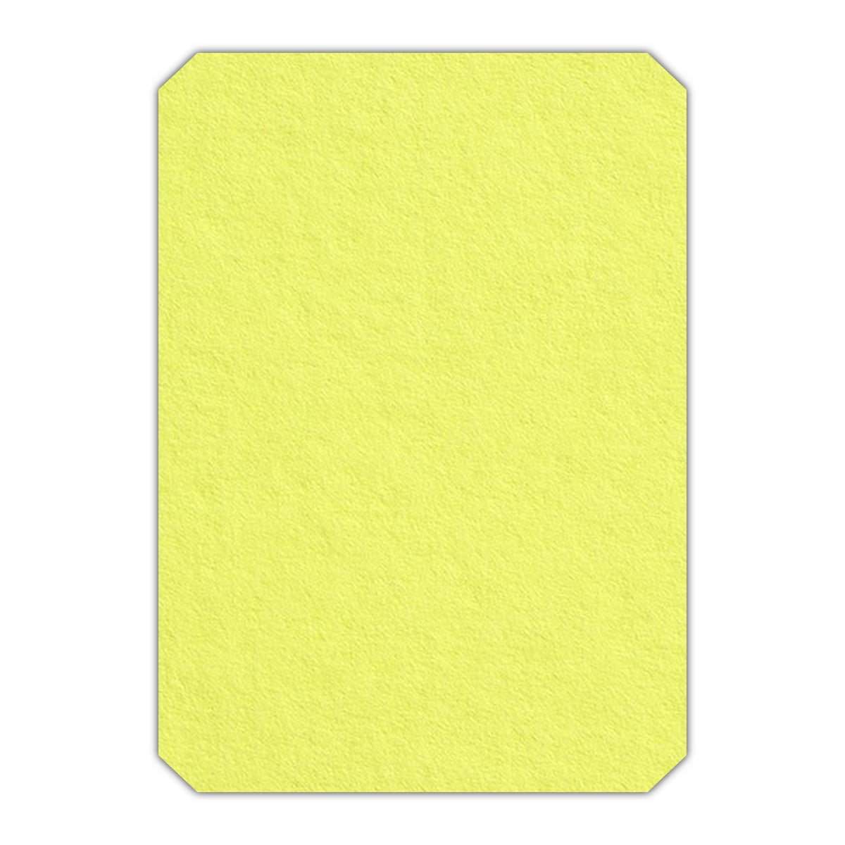 CMYK Print on Key Lime Cardstock | Shape P24 | 5.5" x 8.5"